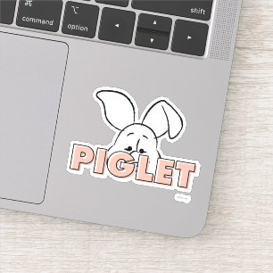 Winnie the Pooh   Piglet Peek-A-Boo Sticker