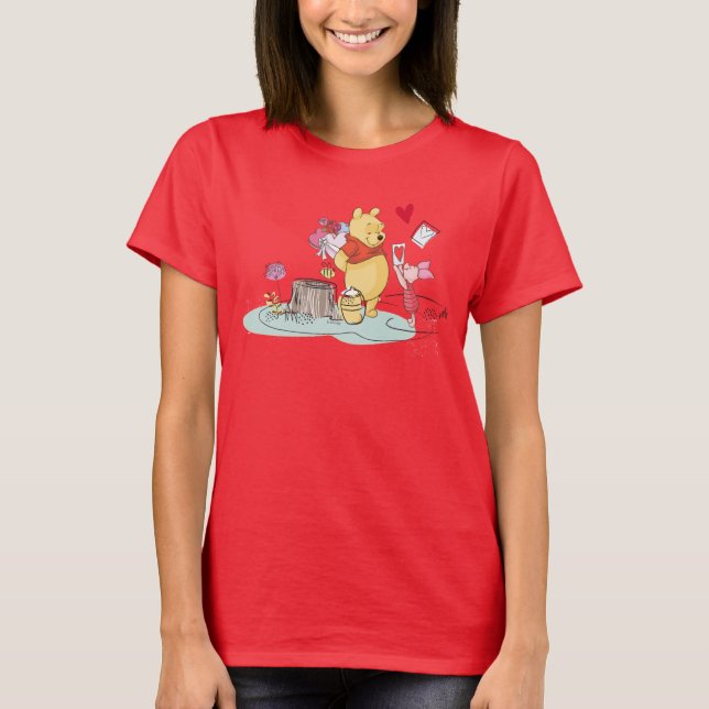Winnie the Pooh & Piglet | Sweet Like Honey T-Shirt (Front)