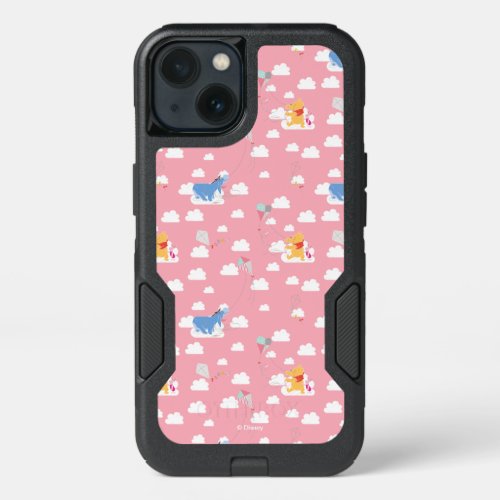 Winnie the Pooh  Pink Flying Kite Days Pattern iPhone 13 Case