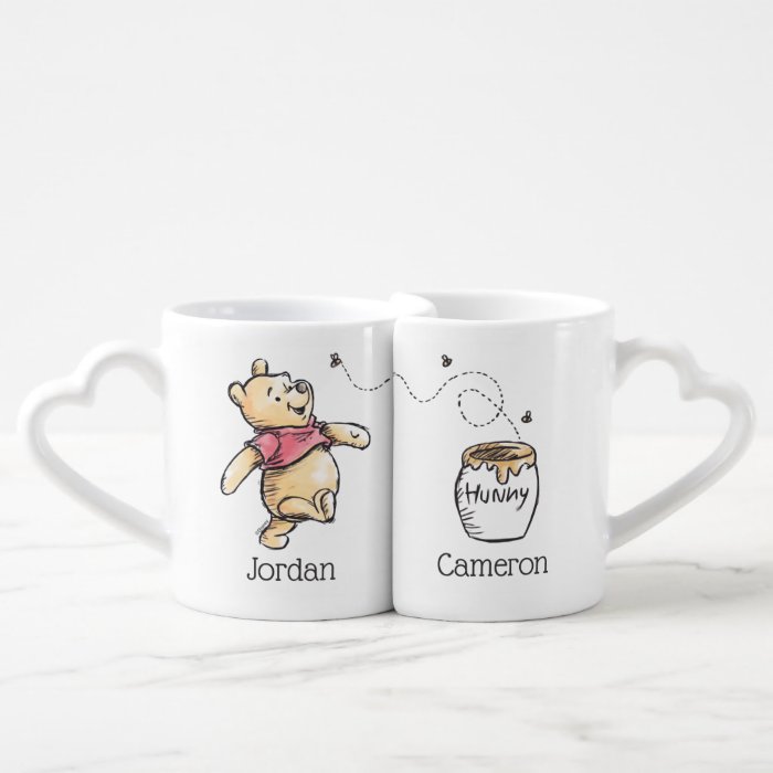 Winnie the Pooh | Pooh and Hunny Coffee Mug Set