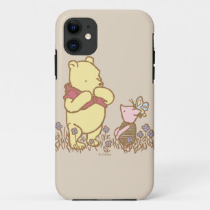 Winnie the Pooh   Pooh and Piglet in Field Classic iPhone 11 Case