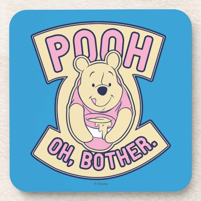 Winnie The Pooh | Pooh Oh Bother Drink Coaster (Front)