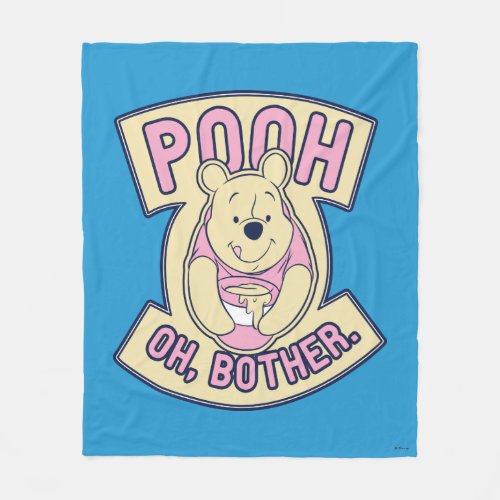 Winnie The Pooh  Pooh Oh Bother Fleece Blanket