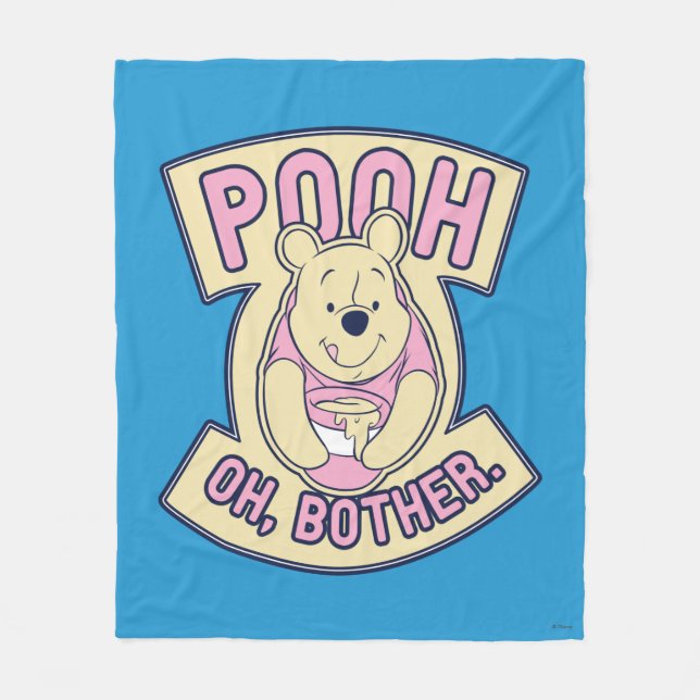 Winnie The Pooh | Pooh Oh Bother Fleece Blanket (Front)