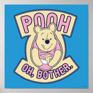 Winnie The Pooh Pooh Oh Bother Poster