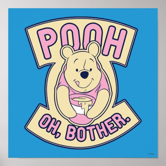 Winnie The Pooh | Pooh Oh Bother Poster (Front)