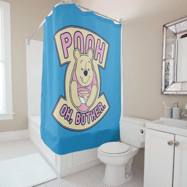 Winnie The Pooh | Pooh Oh Bother Shower Curtain (In Situ)