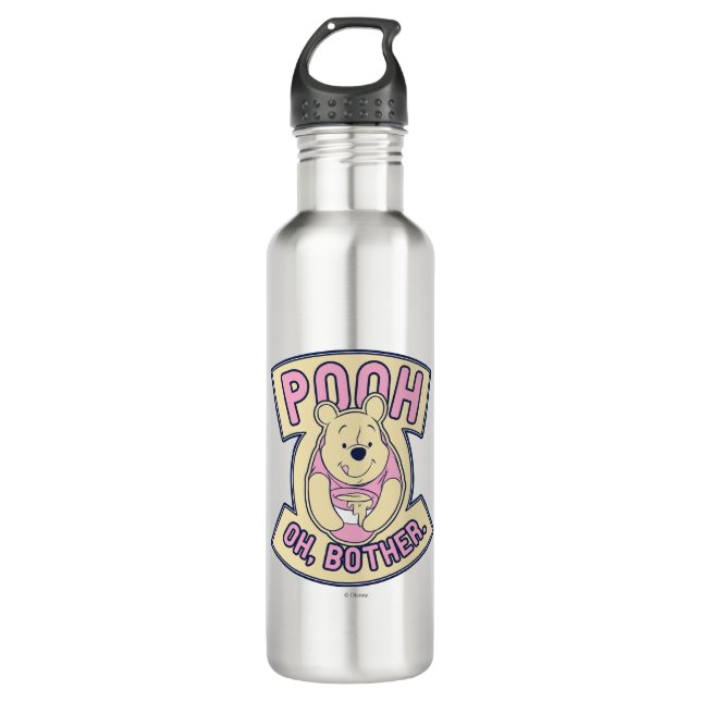 Winnie The Pooh | Pooh Oh Bother Stainless Steel Water Bottle (Front)