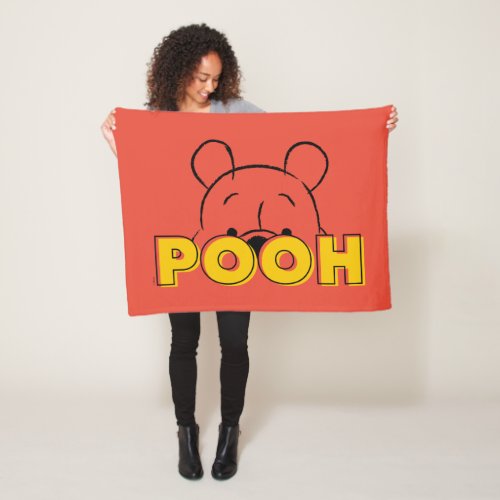 Winnie the Pooh  Pooh Peek_A_Boo Fleece Blanket