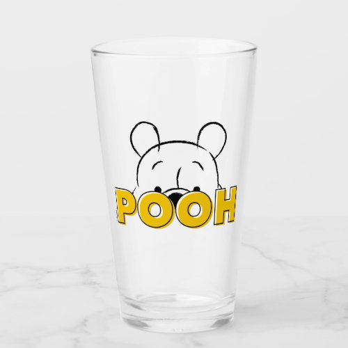 Winnie the Pooh  Pooh Peek_A_Boo Glass
