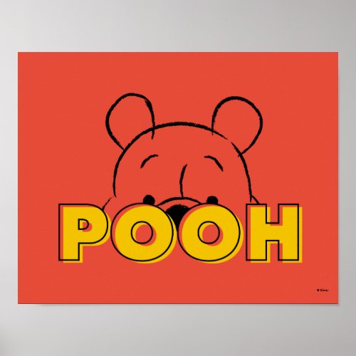 Winnie the Pooh  Pooh Peek_A_Boo Poster
