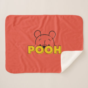 Winnie the Pooh   Pooh Peek-A-Boo Sherpa Blanket