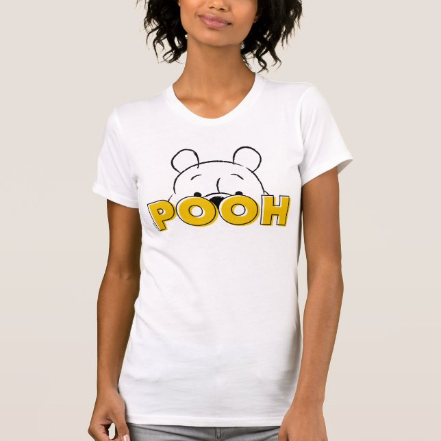 Winnie the Pooh | Pooh Peek-A-Boo T-Shirt (Front)