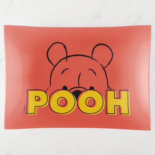 Winnie the Pooh | Pooh Peek-A-Boo Trinket Tray (Front)