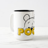 Winnie the Pooh | Pooh Peek-A-Boo Two-Tone Coffee Mug (Front Left)