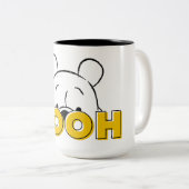Winnie the Pooh | Pooh Peek-A-Boo Two-Tone Coffee Mug (Front Right)