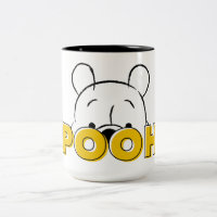 Winnie the Pooh | Pooh Peek-A-Boo Two-Tone Coffee Mug
