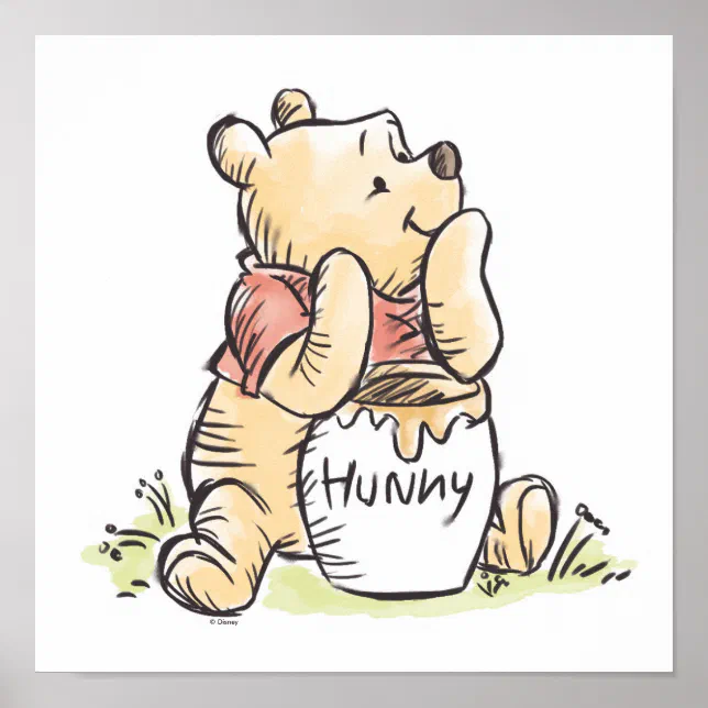 Winnie the Pooh Poster | Zazzle