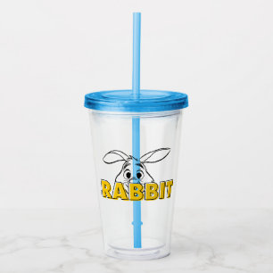 Winnie the Pooh Rabbit Peek-A-Boo Acrylic Tumbler
