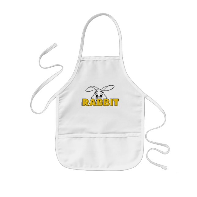 Winnie the Pooh | Rabbit Peek-A-Boo Kids' Apron (Front)