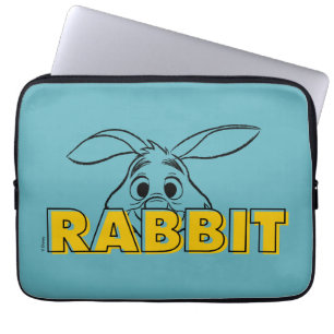 Winnie the Pooh Rabbit Peek-A-Boo Laptop Sleeve