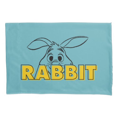 Winnie the Pooh  Rabbit Peek_A_Boo Pillow Case
