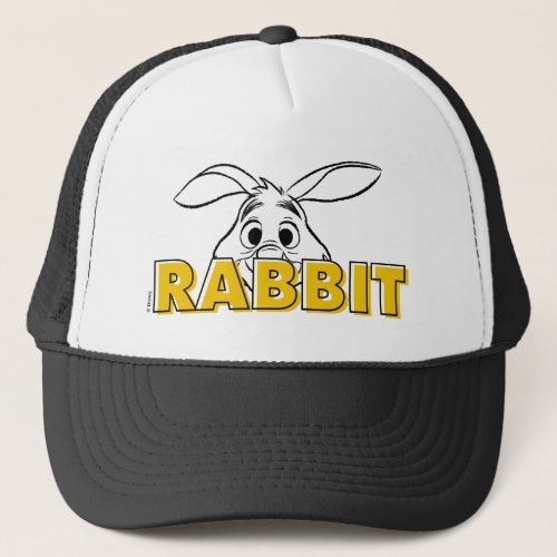 Winnie the Pooh  Rabbit Peek_A_Boo Trucker Hat