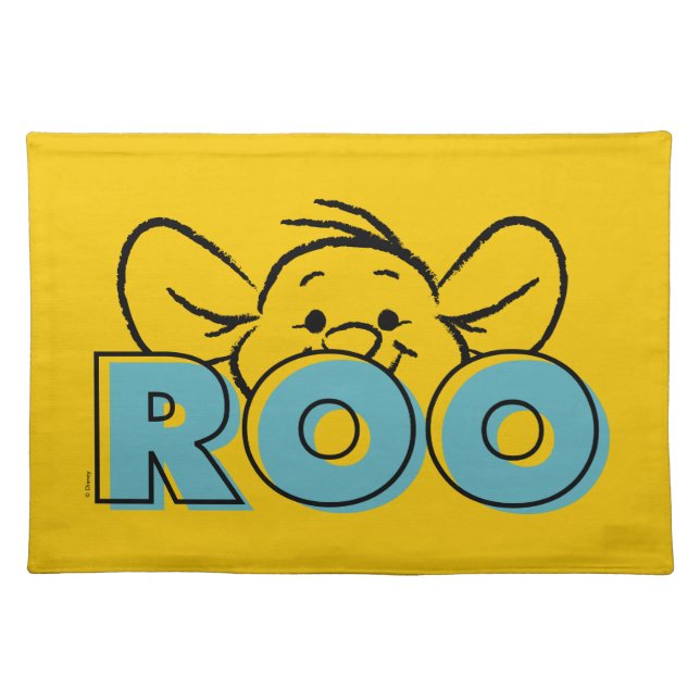 Winnie the Pooh | Roo Peek-A-Boo Cloth Placemat (Front)