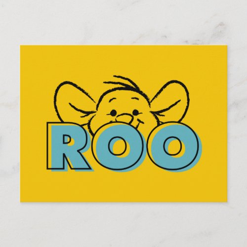 Winnie the Pooh  Roo Peek_A_Boo Postcard