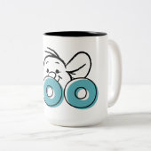 Winnie the Pooh | Roo Peek-A-Boo Two-Tone Coffee Mug (Front Right)
