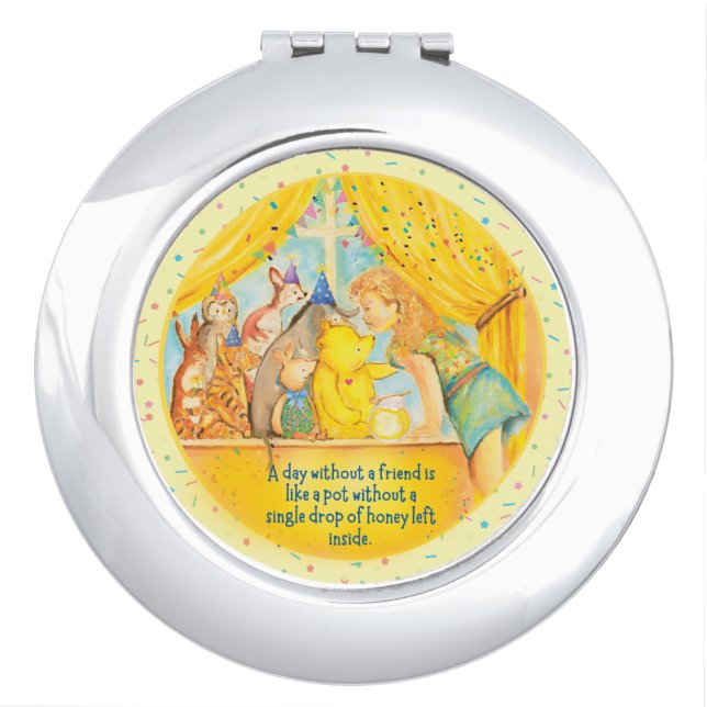 Winnie The Pooh - Round Compact Mirror (Front)