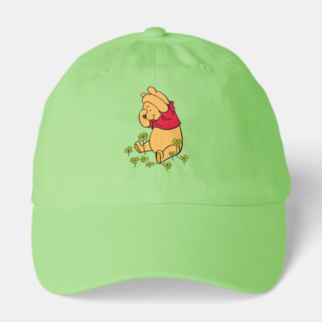 Winnie the Pooh - Shamrock | St. Patrick's Day Hat (Front)