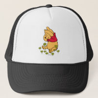 Winnie the Pooh - Shamrock | St. Patrick's Day Trucker Hat