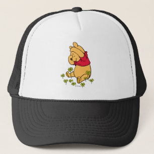 Winnie the Pooh - Shamrock   St. Patrick's Day Trucker Hat