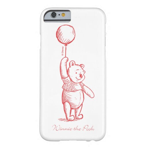 Winnie the Pooh Sketch Barely There iPhone 6 Case