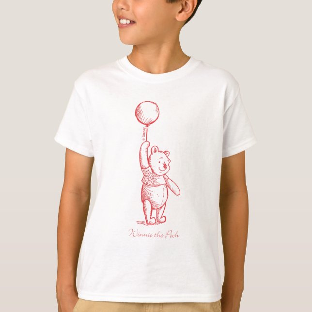 Winnie the Pooh Sketch T-Shirt (Front)