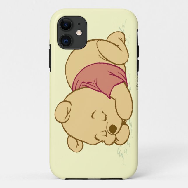 Winnie the Pooh Sleeping Case-Mate iPhone Case (Back)