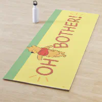 Neutral Classic Pooh Pattern Yoga Mat