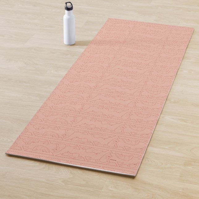 Winnie the Pooh Stretching Pattern Yoga Mat (In Situ)