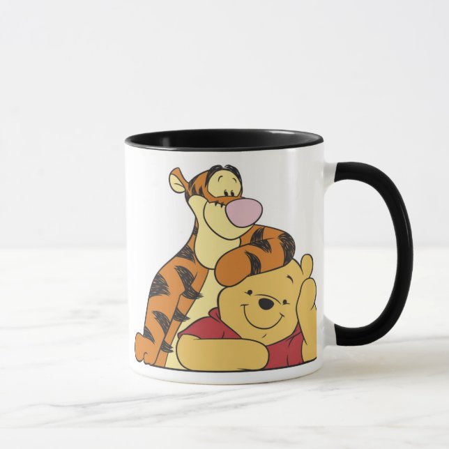 Winnie The Pooh Tigger and Pooh Best Friends Mug (Right)