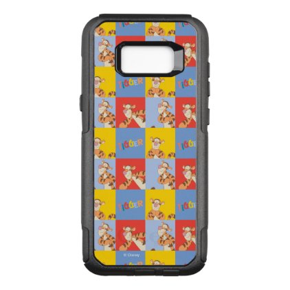 Winnie the Pooh | Tigger Bright Mosaic Pattern OtterBox Commuter Samsung Galaxy S8+ Case