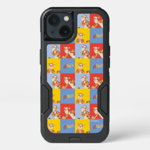 Winnie the Pooh Tigger Bright Mosaic Pattern iPhone 13 Case