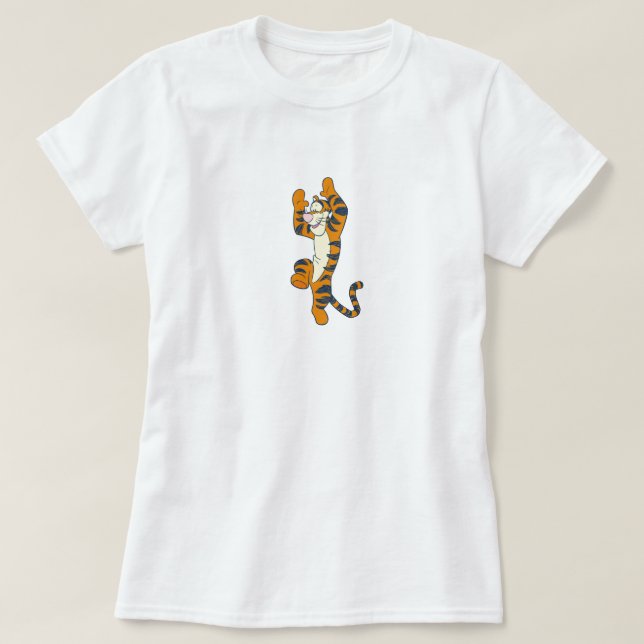 Winnie The Pooh Tigger Dancing T-Shirt (Design Front)