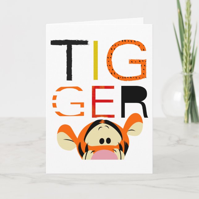 Winnie the Pooh - Tigger Editorial Card (Front)