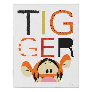 Winnie the Pooh - Tigger Editorial Faux Canvas Print