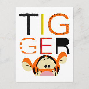 Winnie the Pooh - Tigger Editorial Postcard