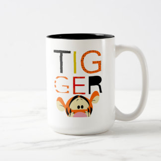 Winnie the Pooh - Tigger Editorial Two-Tone Coffee Mug