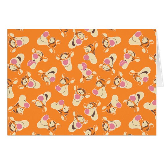 Winnie the Pooh | Tigger Faces Pattern (Front Horizontal)