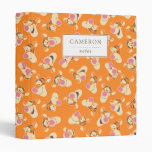 Winnie the Pooh | Tigger Faces Pattern 3 Ring Binder