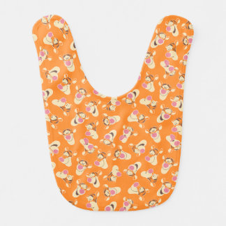 Winnie the Pooh | Tigger Faces Pattern Baby Bib